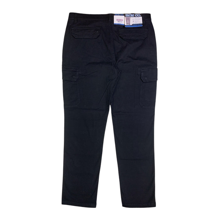 Iron Co. Mens Straight Fit Liberty Cargo Pant, Stretch Fabric with Media Pocket