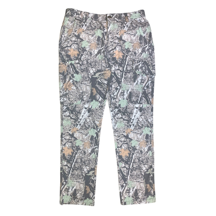 Iron Co. Mens Straight Fit Liberty Cargo Pant, Stretch Fabric with Media Pocket