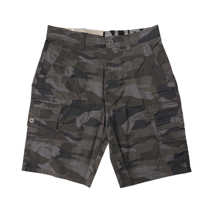 Iron Co. Men's Comfort Waistband Regular Fit Stretch Cargo Short