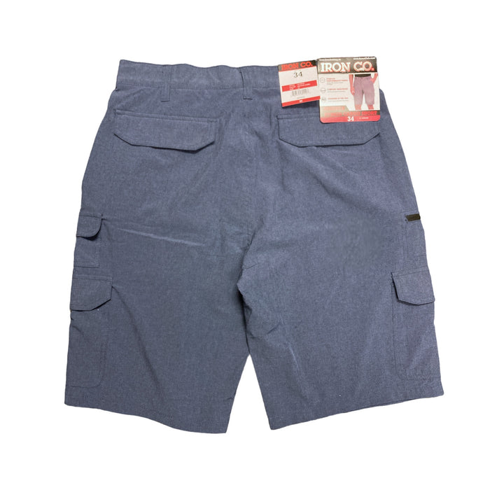 Iron Co. Men's Comfort Waistband Stretch Hybrid Cargo Short