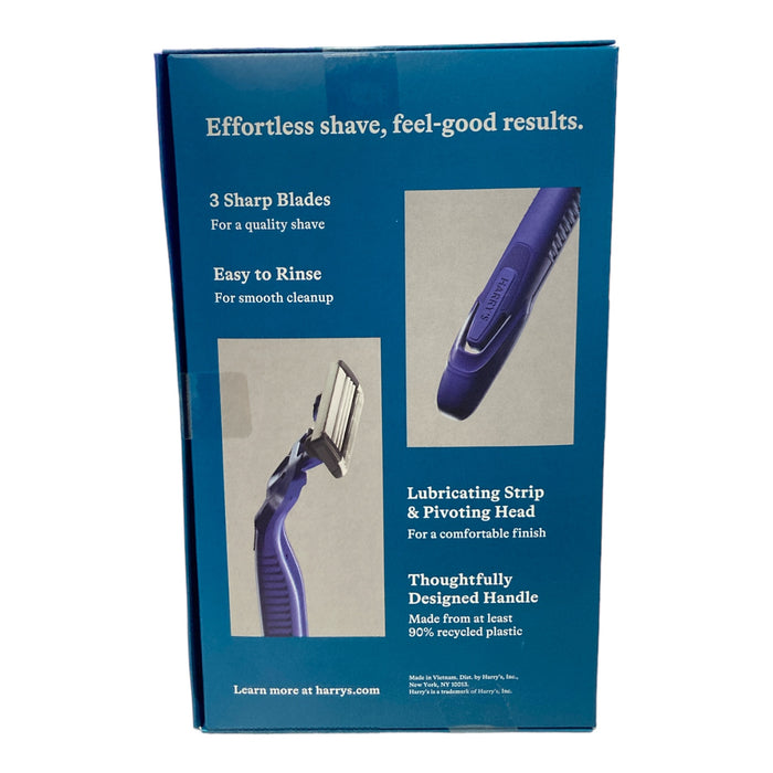 Harry's Men's Disposable Razors, Midnight Blue (25 Count) — Ewirelessgear