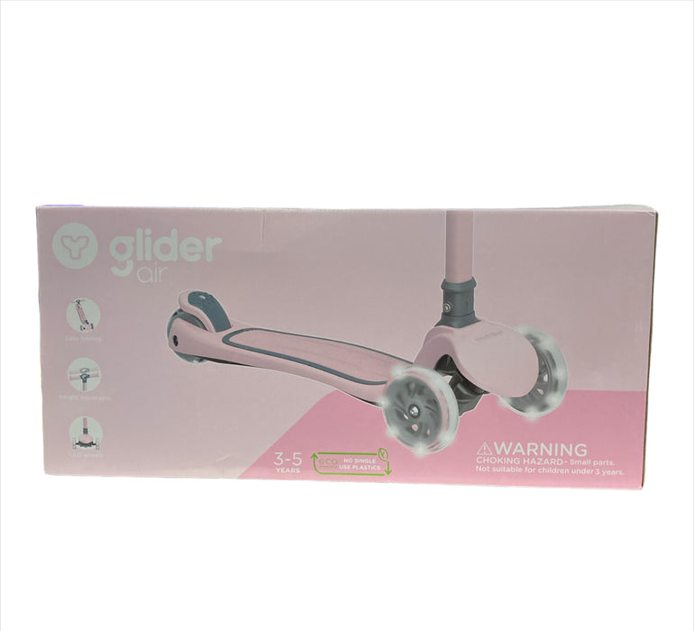 Yvolution Y Glider Kick & Roll 3-Wheel Scooter, Pink