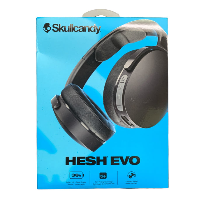 Skullcandy Hesh Evo Wireless Bluetooth Headphones, Over the Ear Design, Compact