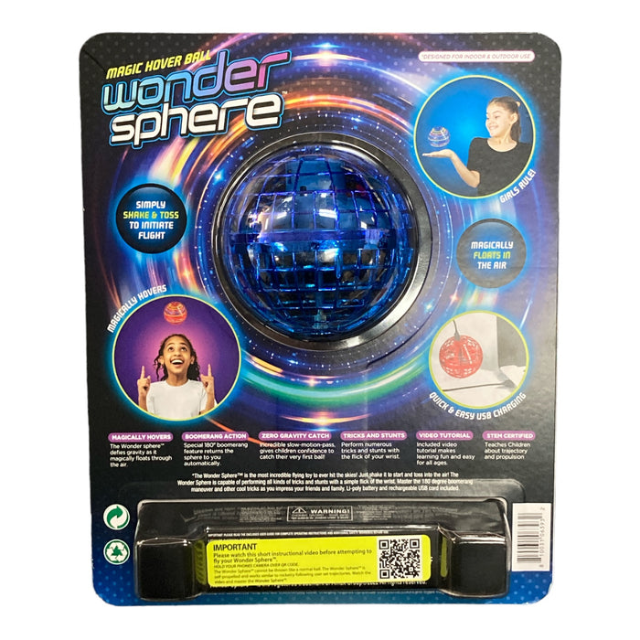 Wonder Sphere Magic Hover Ball - Blue