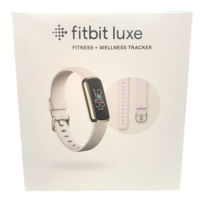 Fitbit Luxe + Wellness Tracker, Lunar White