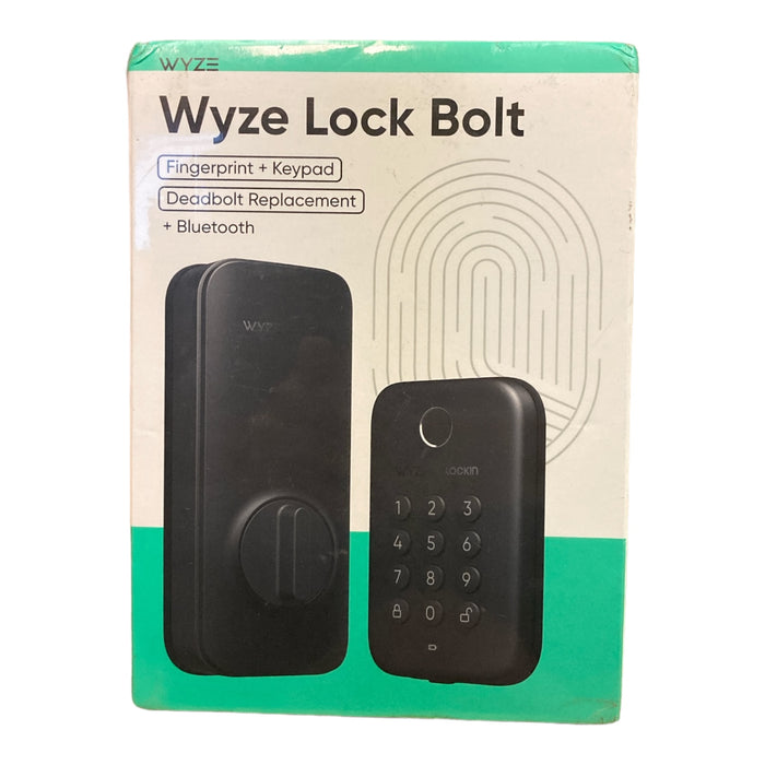 Wyze Smart Lock Bolt with Fingerprint Keyless Entry and Auto Lock