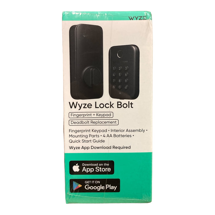 Wyze Smart Lock Bolt with Fingerprint Keyless Entry and Auto Lock