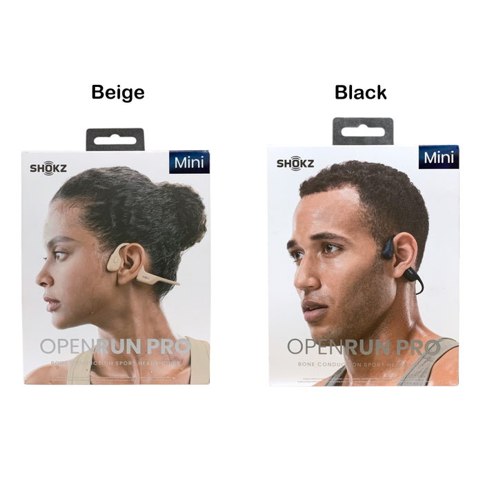 Shokz OpenRun Pro (Mini) Open-Ear Wireless Bluetooth Bone Induction Headphones