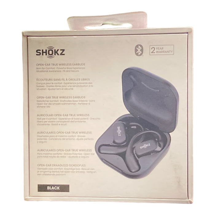 Shokz OpenFit Open-Ear Hook True Wireless Bluetooth Earbuds With Charging Case