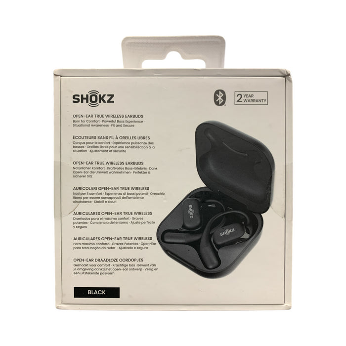 Shokz OpenFit Open-Ear Hook True Wireless Bluetooth Earbuds With Charging Case