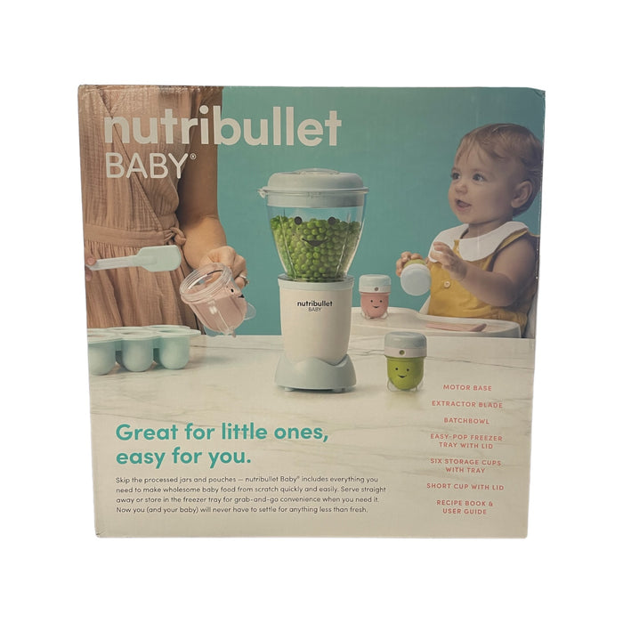 Nutribullet Baby Bullet Complete Blender Food Making System Kit