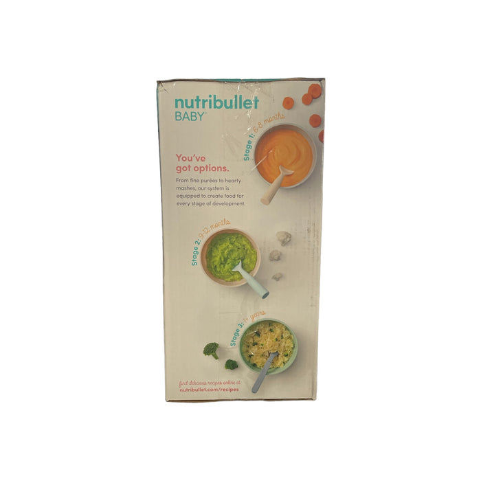 Nutribullet Baby Bullet Complete Blender Food Making System Kit