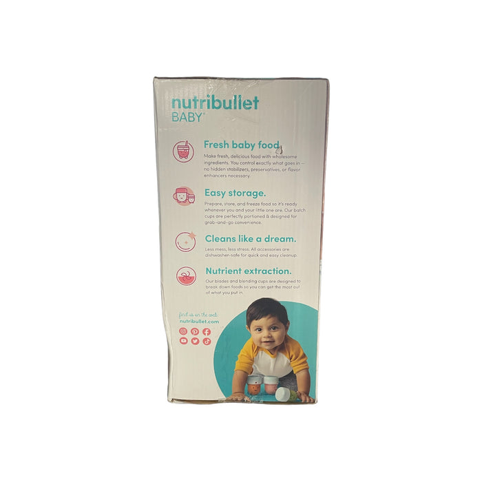 Nutribullet Baby Bullet Complete Blender Food Making System Kit