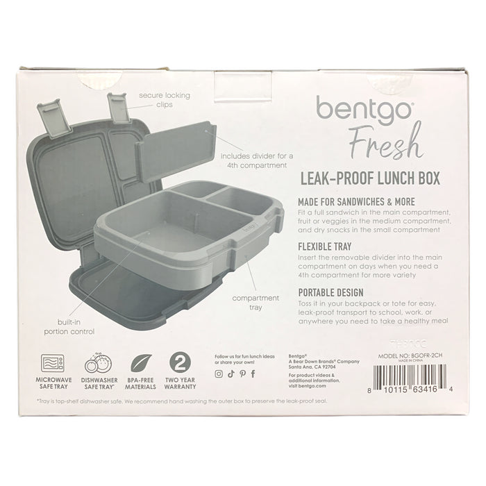 Bentgo Fresh Leak-Proof Lunch Box, Microwave & Dishwasher Safe, BPA Free