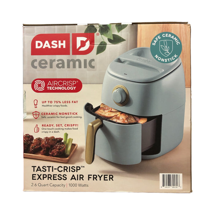 Dash Ceramic Tasti-Crisp™ Express Air Fryer, 1000 Watts, 2.6 Qt Capacity - Sage