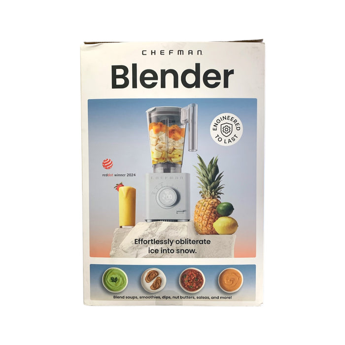 Chefman Obliterator 48 0z. Countertop Variable Speed Power Blender, Concrete