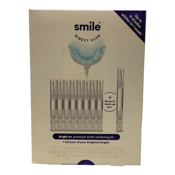 SmileDirectClub Premium Teeth Whitening Kit, 8 Gel Pens + Bonus XL Pen