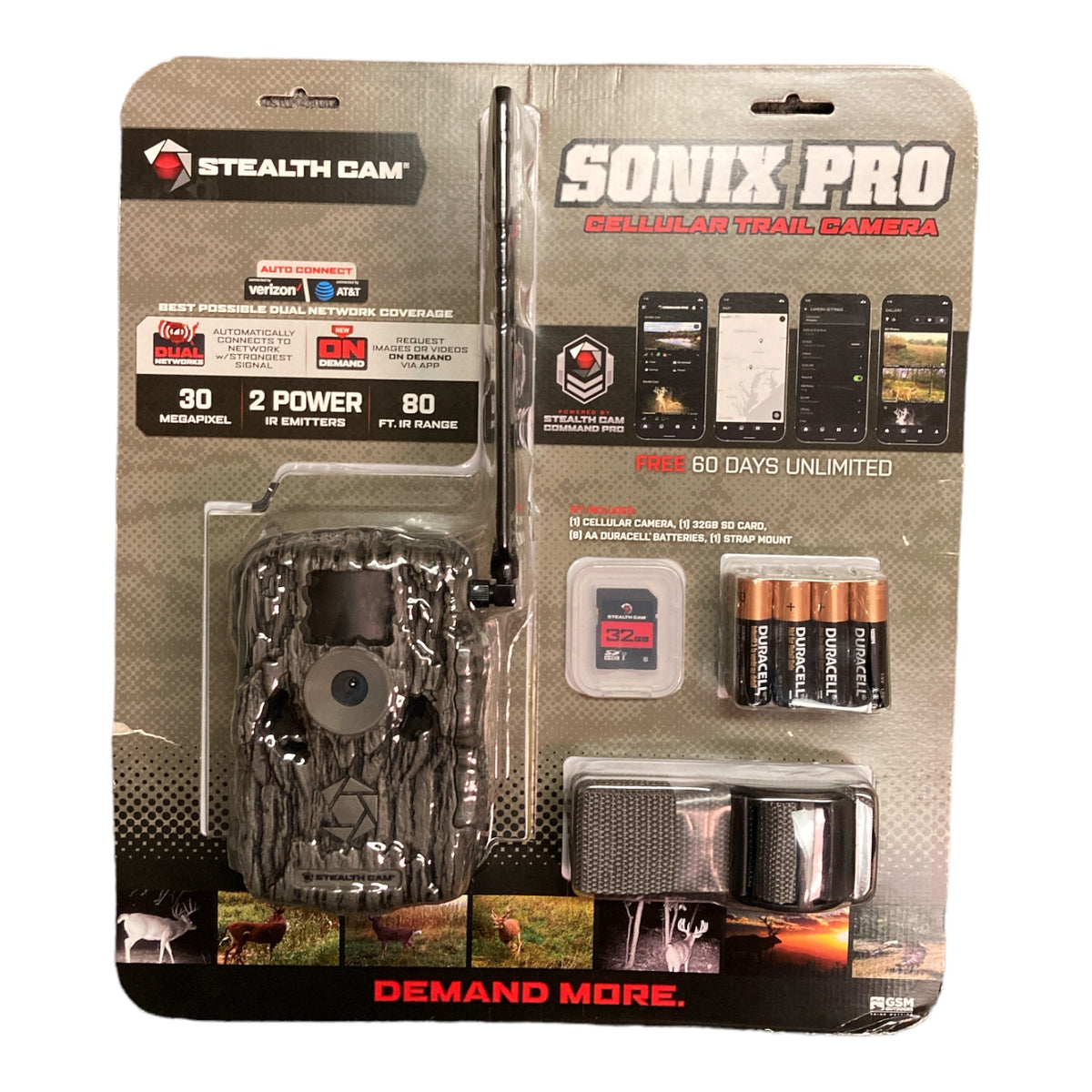 Stealth Cam Sonix Pro Wireless Cellular Game Camera Dual Automatic Con
