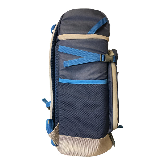 CleverMade Cardiff Insulated Leakproof Cooler Backpack with Bottle Opener, Navy