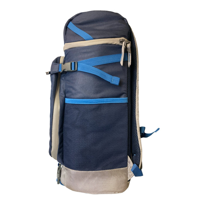 CleverMade Cardiff Insulated Leakproof Cooler Backpack with Bottle Opener, Navy