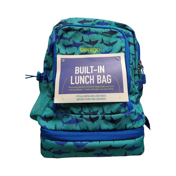 Bentgo Prints 2-in-1 Integrated Backpack and Insulated Lunch Bag Combo