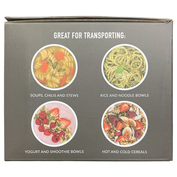 Bentgo Stainless Double-Walled Stainless Steel Insulated Food Container, 19oz.