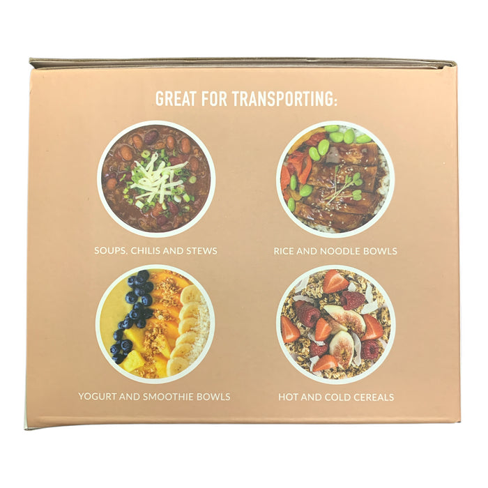 Bentgo Stainless Double-Walled Stainless Steel Insulated Food Container, 19oz.