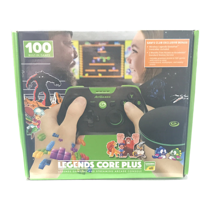 Open Box At Games Legends Core Plus Gamepad & Streaming Arcade Console