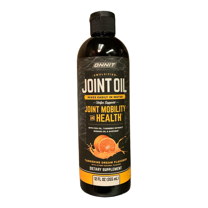 ONNIT Joint Oil for Joint Mobility Health, Tangerine Dream Flavor, 12oz