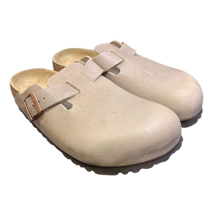 Birkenstock Unisex Adults' Boston BS Oiled Leather Clog, Narrow Fit