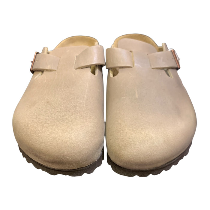 Birkenstock Unisex Adults' Boston BS Oiled Leather Clog, Narrow Fit