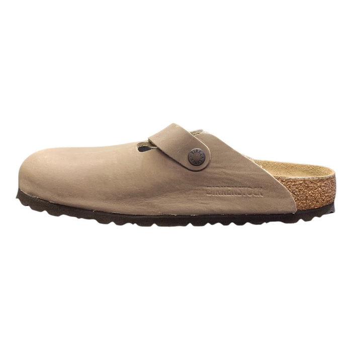 Birkenstock Unisex Adults' Boston BS Oiled Leather Clog, Narrow Fit