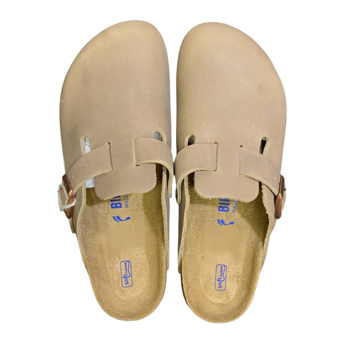 Birkenstock Unisex Adults' Boston BS Oiled Leather Clog, Narrow Fit