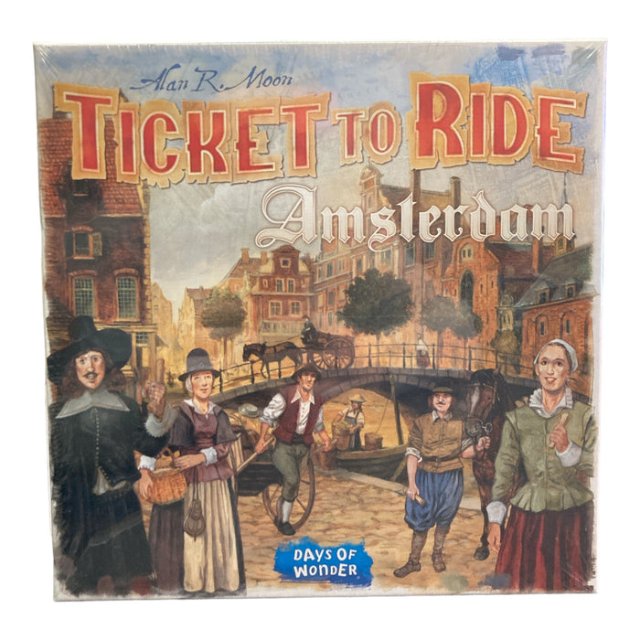 Days of Wonder Ticket To Ride Amsterdam Strategy Board Game