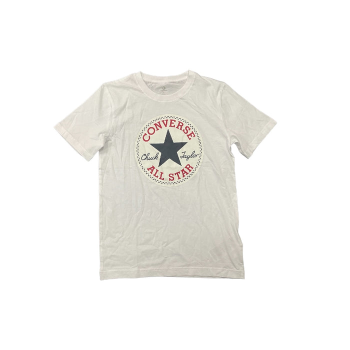 Converse Boy's Short Sleeve Soft Graphic Cotton T-Shirt, 9CC581-001