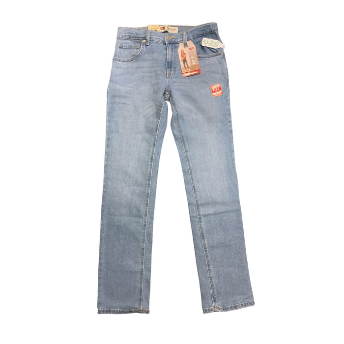 Levi Strauss Boy's Adjustable Waistband 511 Slim Fit Stretch Denim Jean