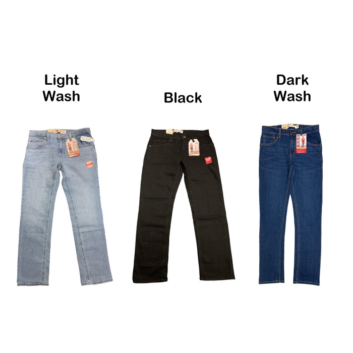 Levi Strauss Boy's Adjustable Waistband 511 Slim Fit Stretch Denim Jean