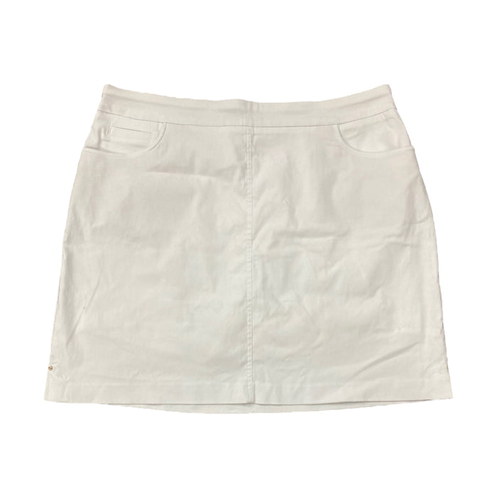 Hilary Radley Ladies Soft Super Stretch with Side Slit Skort