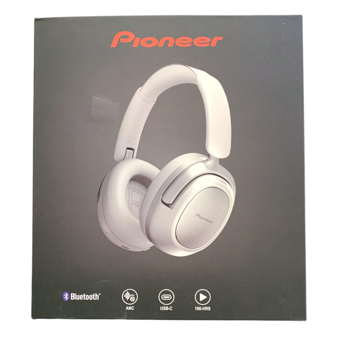 Pioneer A50 Hybrid ANC Bluetooth Headphones, White, Open Box