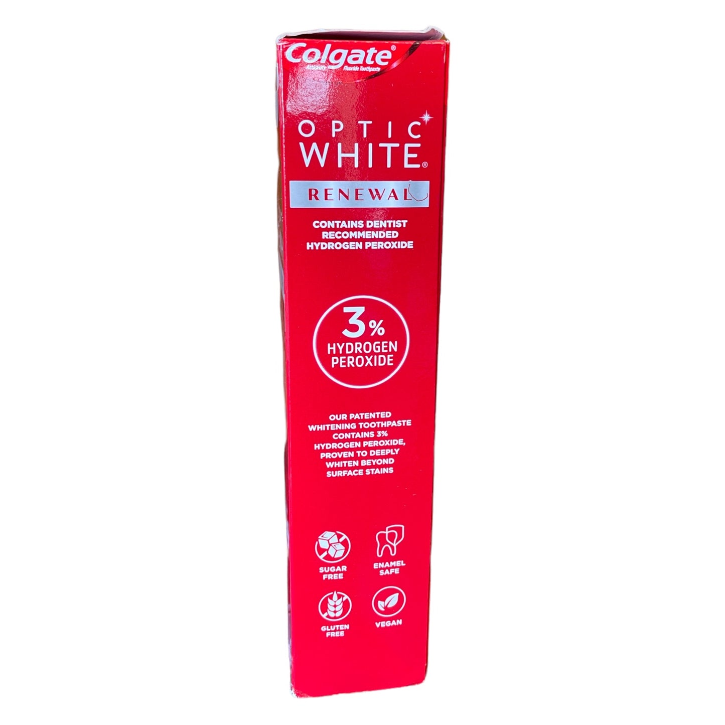 Colgate Optic White Renewal Teeth Whitening Toothpaste (4 x 4.3 Oz)