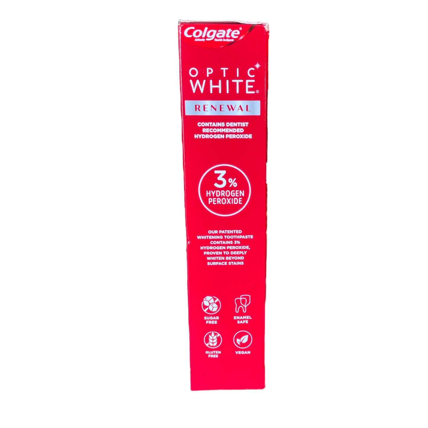 Colgate Optic White Renewal Teeth Whitening Toothpaste (4 x 4.3 Oz)