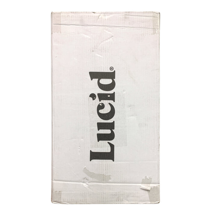Lucid 3" Gel Memory Foam Mattress Topper with Cover, Twin Size
