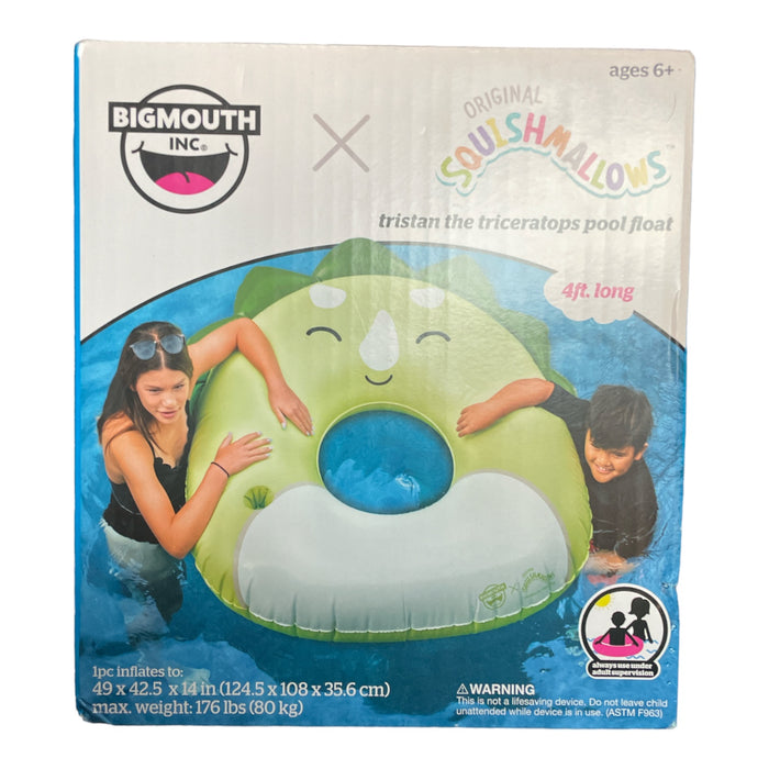 BigMouth x Squishmallows Inflatable Ring Pool Float With Built-In Cupholder