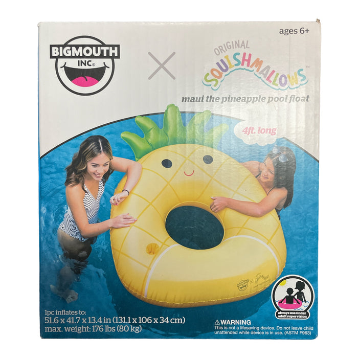 BigMouth x Squishmallows Inflatable Ring Pool Float With Built-In Cupholder