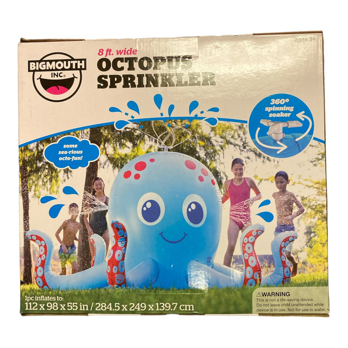 BigMouth 8 ft. Wide Octopus Inflatable Sprinkler with 3 Super Spray Zones