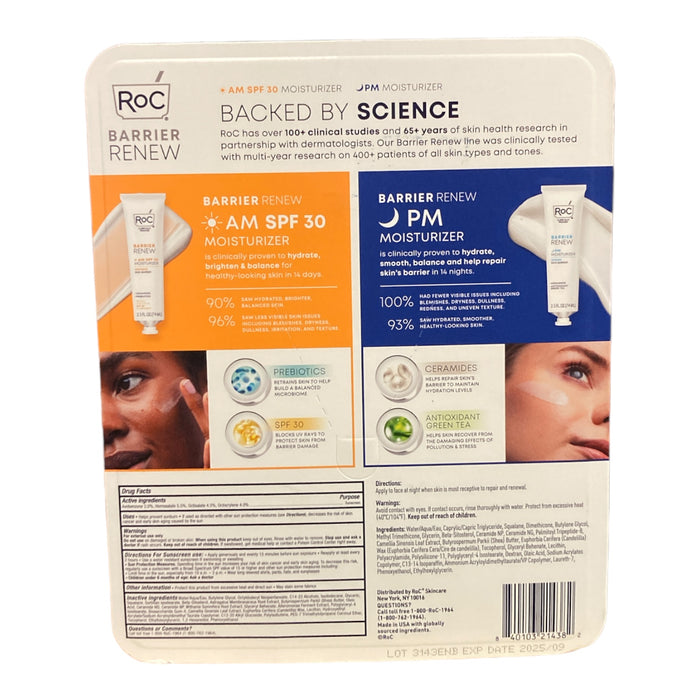 RoC Barrier Renew AM + PM duo Pack (2.5 oz., 2 pk.)