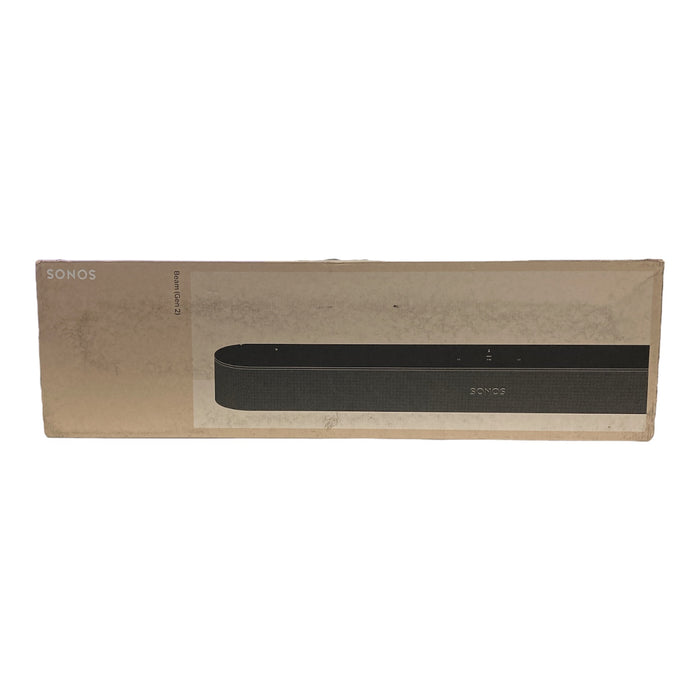*Open Box* Sonos BEAM2US1BKHB Beam Gen 2 Black Soundbar Wireless