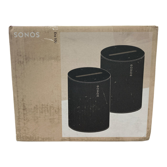 *Open Box* Sonos Era 100 Wireless Smart Speakers 2 Pack