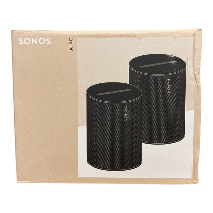 Sonos Era 100 Wireless Smart Speaker 2-Pack Bundle with Bluetooth