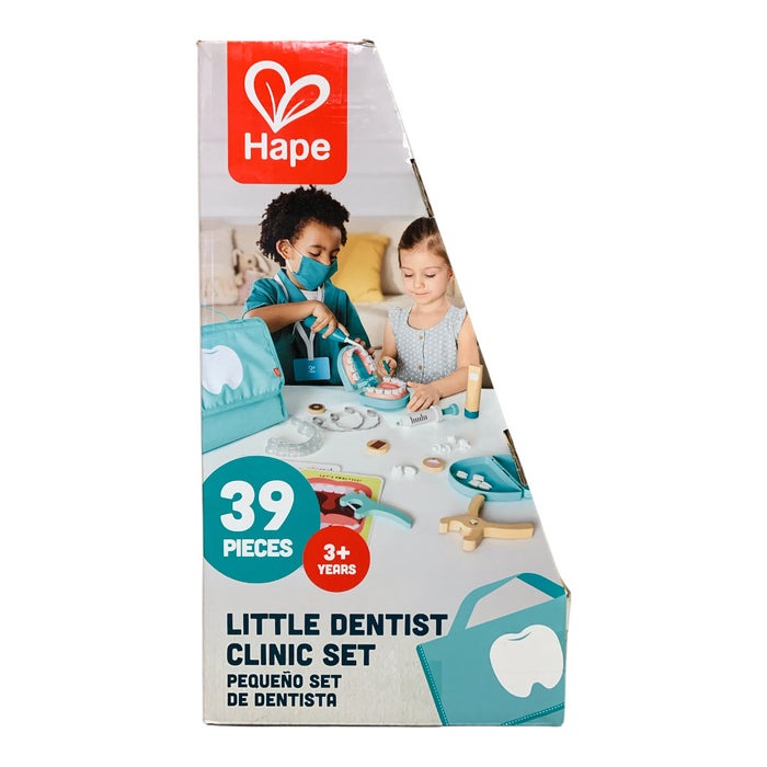 Hape Little Dentist Clinic Set, 39-Piece Educational Pretend Playset